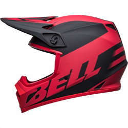 BELL - CASCO MOTOCROSS MX-9 MIPS DISRUPT NERO OPACO/ROSSO