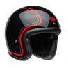 BELL - CASCO MOTO JET CUSTOM 500 CHIEF - NERO/ROSSO