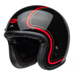 BELL - CASCO MOTO JET CUSTOM 500 CHIEF - NERO/ROSSO