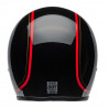 BELL - CASCO MOTO JET CUSTOM 500 CHIEF - NERO/ROSSO