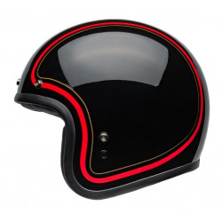 BELL - CASCO MOTO JET CUSTOM 500 CHIEF - NERO/ROSSO