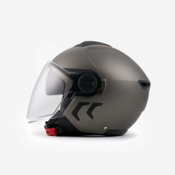 BLAUER HT - CASCO MOTO JET DJ01 TITANIO OPACO