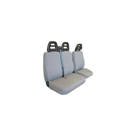 CORA - 001702462 Coprisedili per furgoni tg. SP24 tess. cotone trapuntato grigio