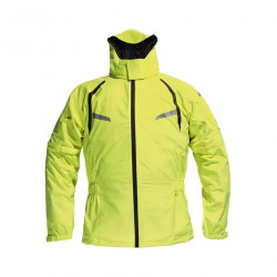 DANE - GIACCA MOTO ANTIPIOGGIA BYGE - GIALLO FLUO