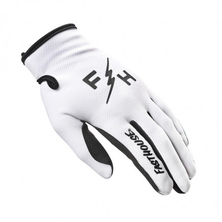 FASTHOUSE - GUANTI MOTOCROSS CARBON ETERNAL 24.1 - BIANCO/NERO
