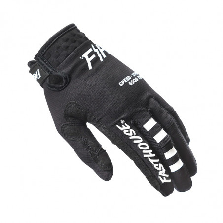 FASTHOUSE - GUANTI MOTOCROSS ELROD 24.1 - NERO/BIANCO