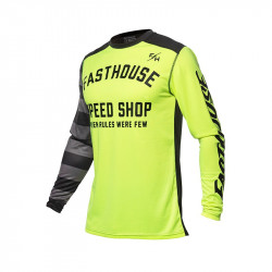 FASTHOUSE - MAGLIA MOTOCROSS BAMBINO CARBON ETERNAL 24.1 GIALLO FLUO/NERO