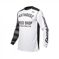 FASTHOUSE - MAGLIA MOTOCROSS CARBON ETERNAL 24.1 BIANCO/NERO