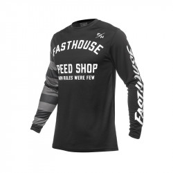 FASTHOUSE - MAGLIA MOTOCROSS CARBON ETERNAL 24.1 NERO/NERO