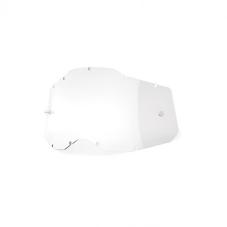 100% - LENTE TRASPARENTE PER MASCHERE RACECRAFT2/ACCURI2/STRATA2