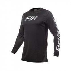 FASTHOUSE - MAGLIA MOTOCROSS ELROD 24.1 OG NERO/BIANCO