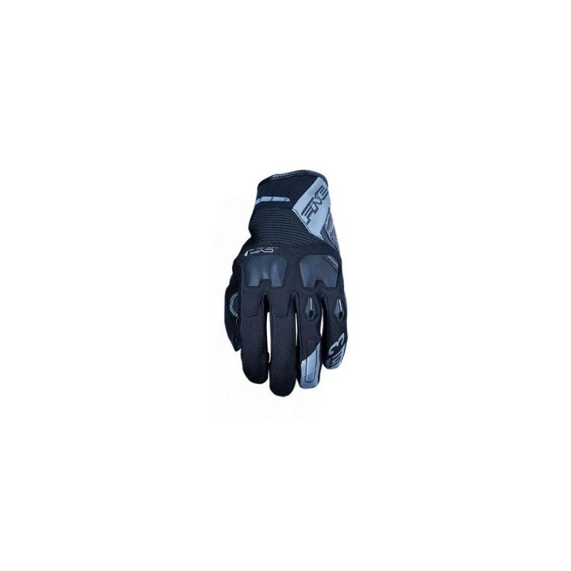FIVE - GUANTI MOTO ESTIVI IMPERMEABILI GT3 WR NERO