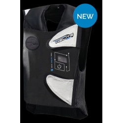 HELITE - GILET MOTO AIRBAG RACING E-GP AIR - NERO/BIANCO