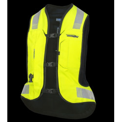 HELITE - GILET MOTO AIRBAG TURTLE 2 HV - GIALLO FLUO