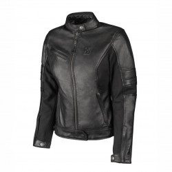 HEVIK - GIACCA MOTO IN PELLE DONNA AVIOR NERO