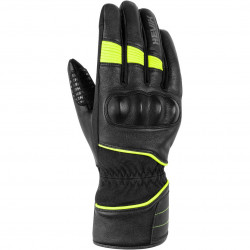 HEVIK - GUANTI MOTO INVERNALI ADE NERO/GIALLO FLUO