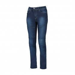 HEVIK - JEANS TECNICO MOTO DONNA MEMPHIS BLU