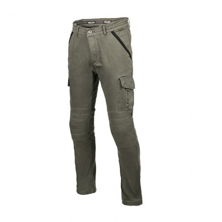 HEVIK - JEANS TECNICO MOTO HARBOUR CARGO VERDE