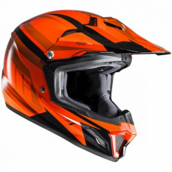 HJC - CASCO MOTOCROSS BAMBINO CL-XY II BATOR MC7 ARANCIONE/NERO