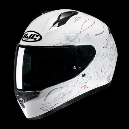 HJC - CASCO MOTO INTEGRALE C10 EPIK MC8 BIANCO/ROSA
