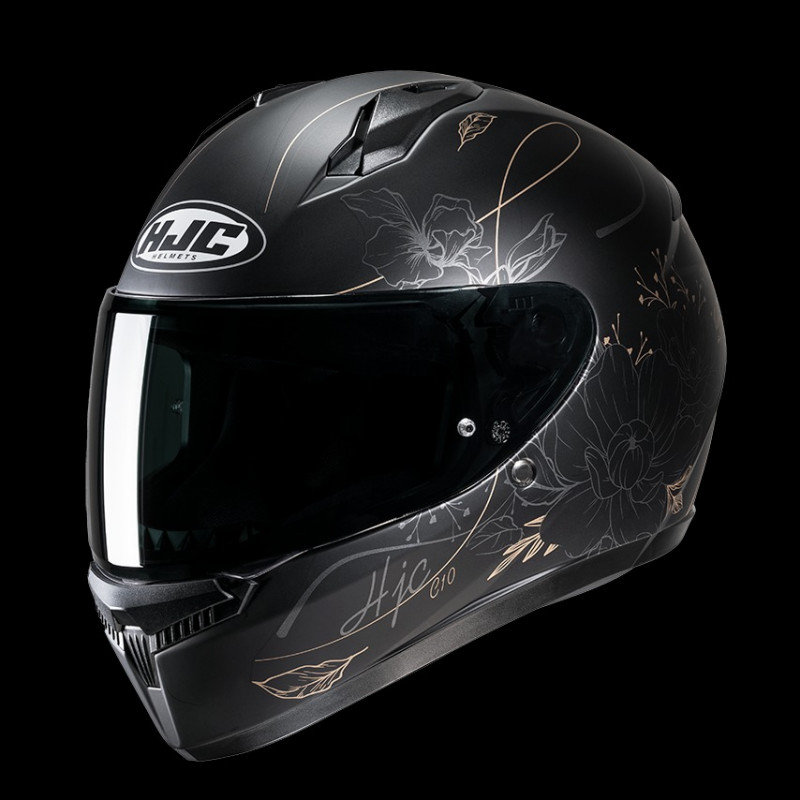 HJC - CASCO MOTO INTEGRALE C10 EPIK MC9SF NERO OPACO/ORO HJC - CASCO MOTO INTEGRALE C10 EPIK MC9SF NERO OPACO/ORO