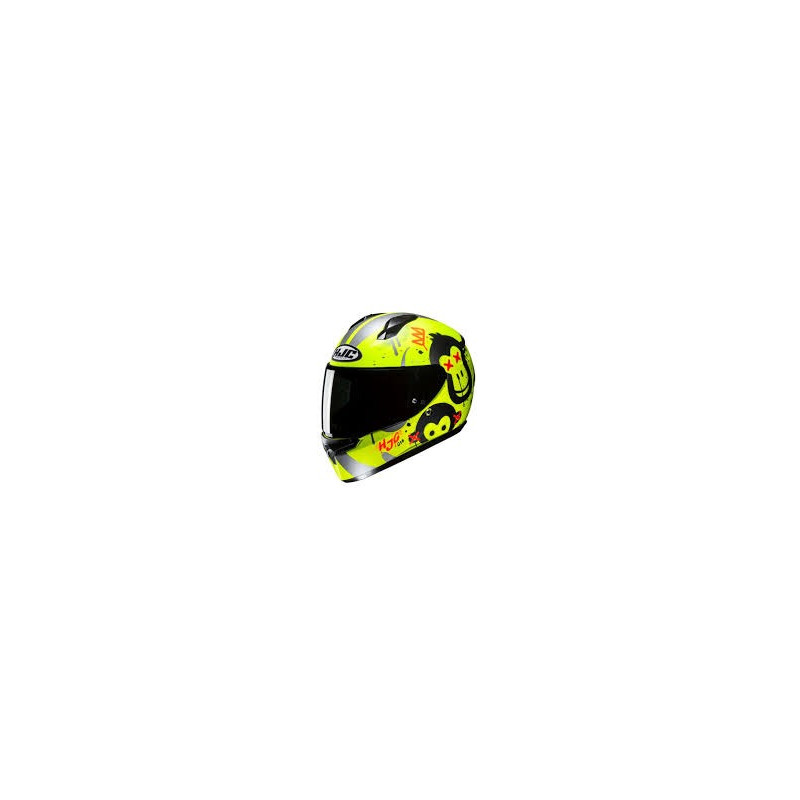 HJC - CASCO MOTO INTEGRALE C10 GETI MC3HSF - GIALLO FLUO