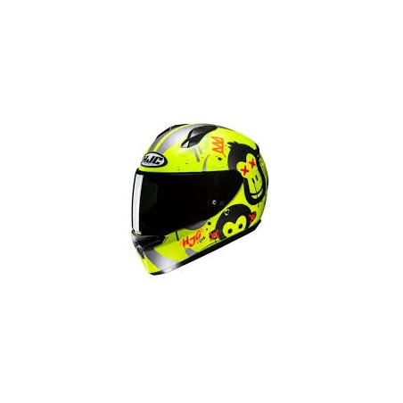 HJC - CASCO MOTO INTEGRALE C10 GETI MC3HSF - GIALLO FLUO