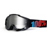 100% - MASCHERINA MOTOCROSS BAMBINO ACCURI YOUTH LENTE ARGENTO