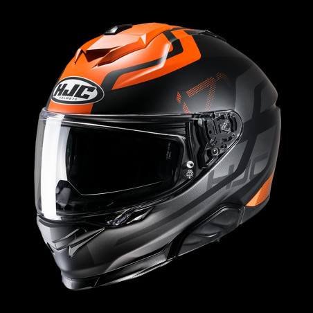 HJC - CASCO MOTO INTEGRALE i71 ENTA MC7SF NERO/GRIGIO/ARANCIONE