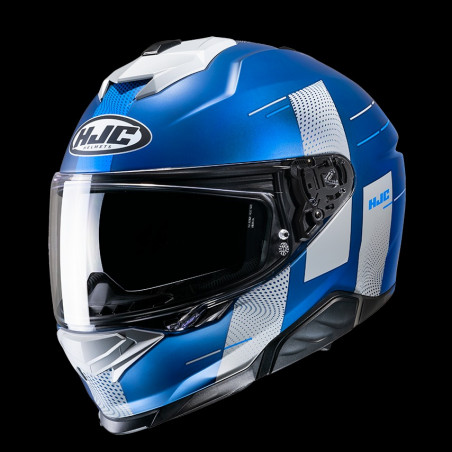 HJC - CASCO MOTO INTEGRALE i71 PEKA MC2SF BLU/BIANCO