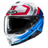 HJC - CASCO MOTO INTEGRALE i71 VIZ MC21 - BIANCO/ROSSO/BLU