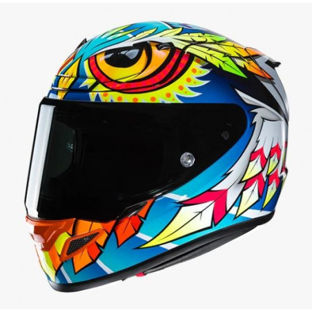 HJC - CASCO MOTO INTEGRALE RPHA 12 SPASSO MC3H BLU/ROSSO/GIALLO/ARANCIONE
