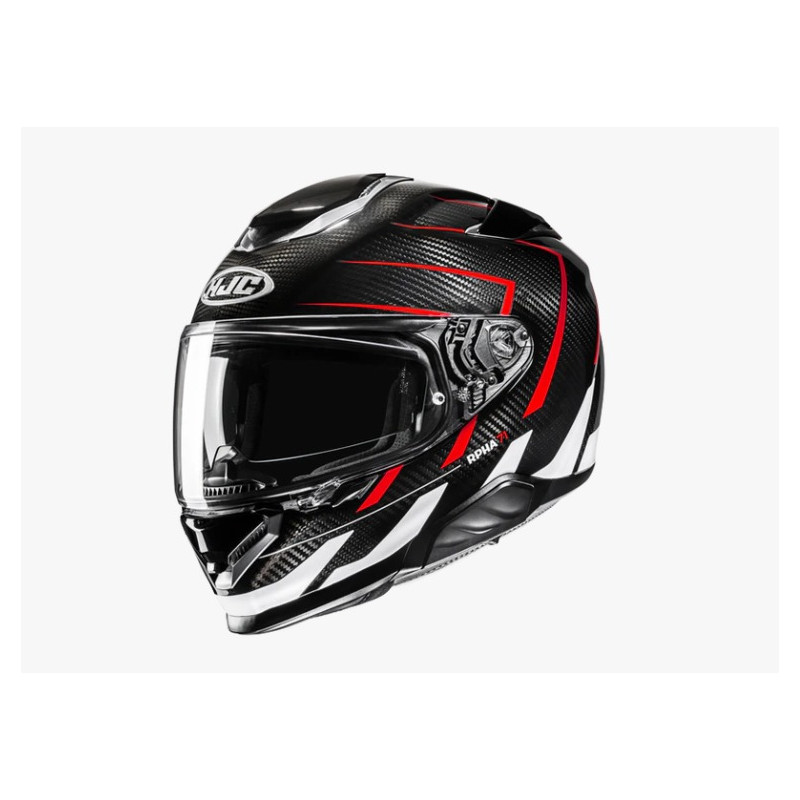 HJC - CASCO MOTO INTEGRALE RPHA 71 CARBON CANO MC1 - CARBONIO/ROSSO/BIANCO