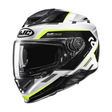 HJC - CASCO MOTO INTEGRALE RPHA 71 ELLON MC3H - NERO/BIANCO/GIALLO FLUO
