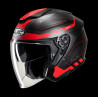HJC - CASCO MOTO JET I30 ATON MC1SF NERO OPACO/ROSSO