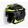 HJC - CASCO MOTO JET I30 ATON MC3H NERO/GIALLO FLUO/GRIGIO