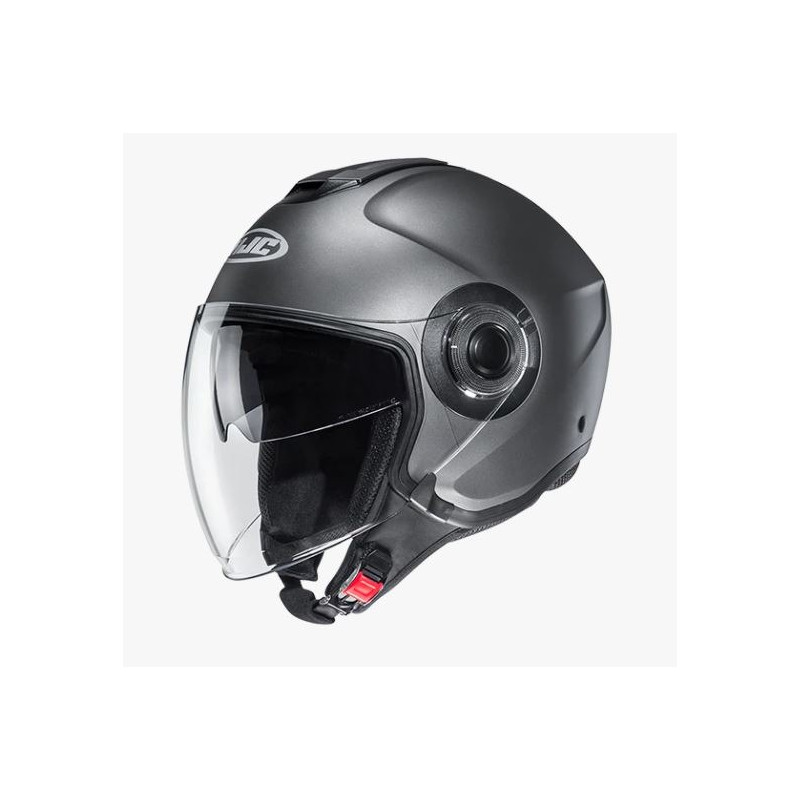HJC - CASCO MOTO JET I40N GRIGIO TITANIO OPACO