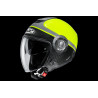 HJC - CASCO MOTO JET I40 WIROX MC4H NERO/GIALLO FLUO