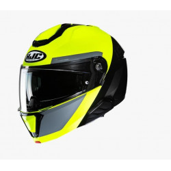 HJC - CASCO MOTO MODULARE i91 BINA MC3H NERO/GIALLO FLUO