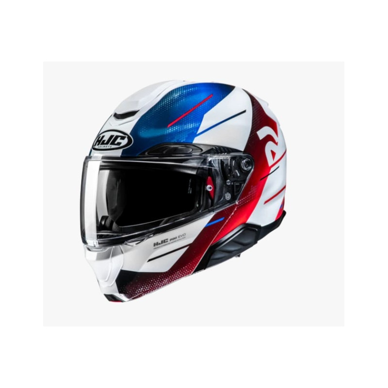 HJC - CASCO MOTO MODULARE RPHA 91 BLAT MC21 - BIANCO/ROSSO/BLU