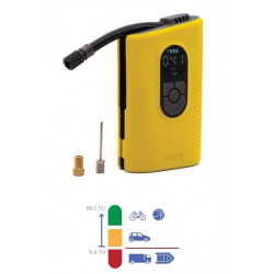 INTEC - COMPRESSORE AUTO / MOTO / BICI PORTATILE CON BATTERIA RICARICABILE AIRMAN