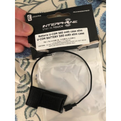 INTERPHONE - BATTERIA SLIM INTERFONO U-COM 560 MAH
