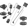 INTERPHONE - KIT AUDIO COMPLETO DI MICROFONI, AURICOLARI da 40MM E STAFFE CONNECT/TOUR/LINK