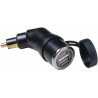 INTERPHONE - PRESA DIN DOPPIO USB 12V