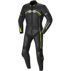 IXS - TUTA MOTO DIVISIBILE CAMARO - NERO/GIALLO FLUO