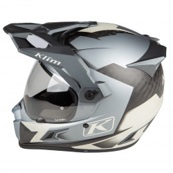 KLIM - CASCO MOTO ADVENTURE KRIOS PRO CARBONIO/GRIGIO