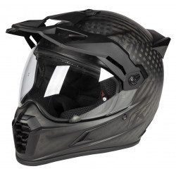 KLIM - CASCO MOTO ADVENTURE KRIOS PRO CARBONIO OPACO