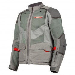 KLIM - GIACCA MOTO ADVENTURE BAJA S4 GRIGIO/ROSSO