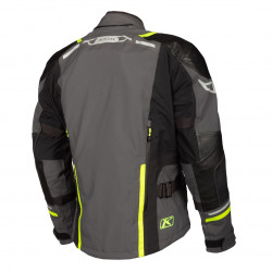 KLIM - GIACCA MOTO TOURING KODIAK GORE-TEX PRO 2023 NERO/GIALLO FLUO