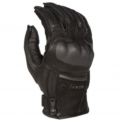 KLIM - GUANTI MOTO TOURING IN PELLE INDUCTION 2023 NERO